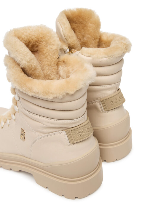 Bogner Šnurovacia obuv Bogner St.Moritz S 14 A 22546503 Béžová
