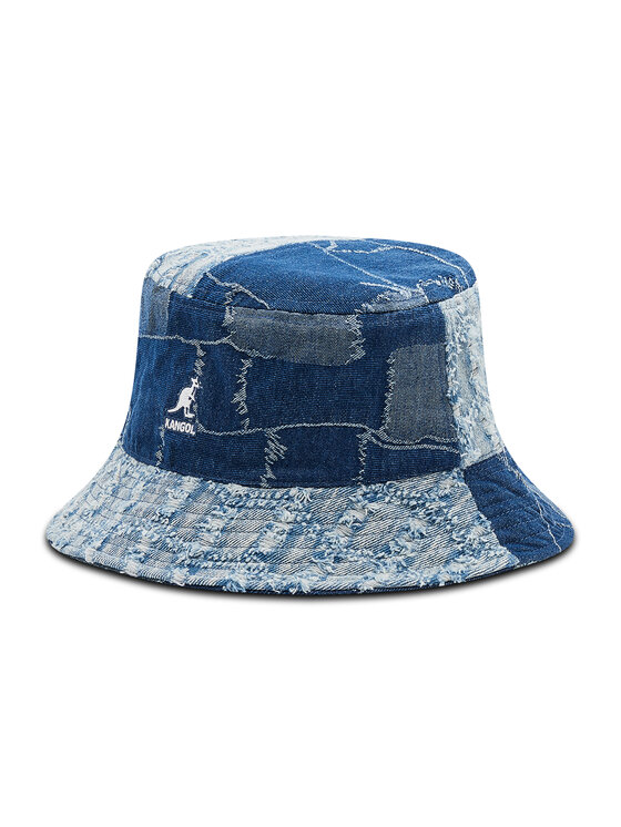 Kangol Klobouk Kangol Denim Mashup Bucket K5296 Tmavomodrá