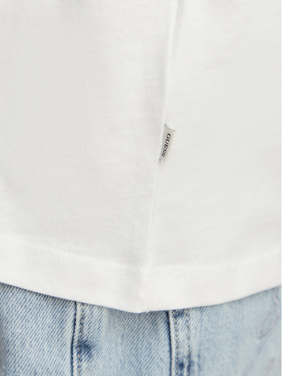 Guess Jeans Guess Jeans Camiseta W6GI45 K8HM0 Blanco Regular Fit