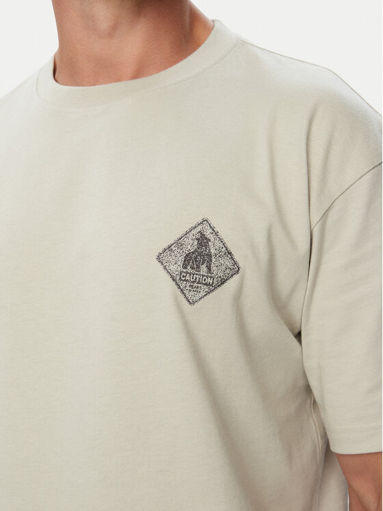 BOSS BOSS Camiseta Te Tools 50571290 Beis Regular Fit