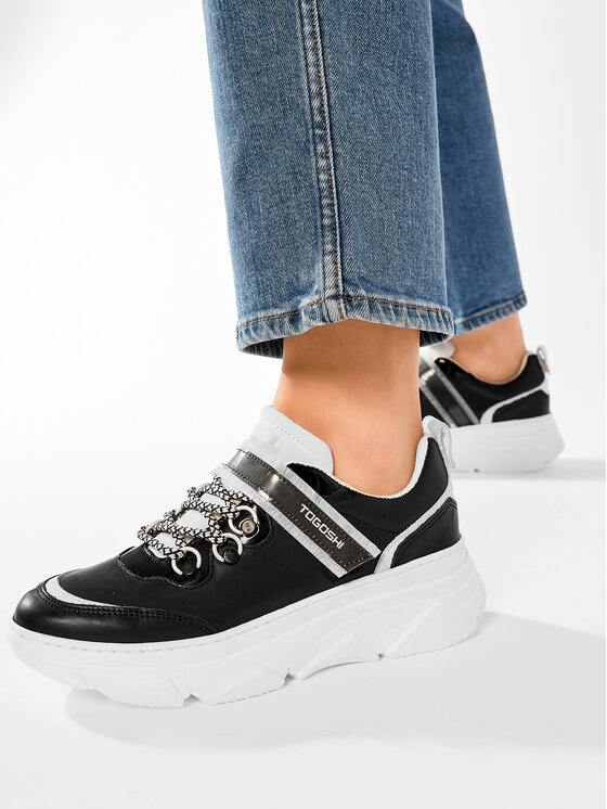 Togoshi Sneakersy Togoshi TG-22-04-000206 Čierna