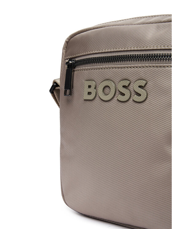BOSS Мъжка чантичка BOSS Catch 3.0 NS Zip 50511961 Бежов