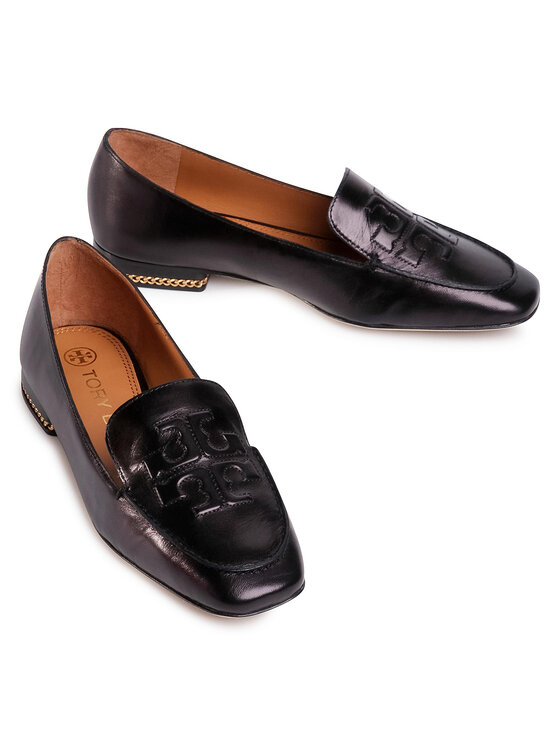 Tory Burch Сліпери Tory Burch Ruby 15Mm Loafer-Goat Leather 74084 Чорний