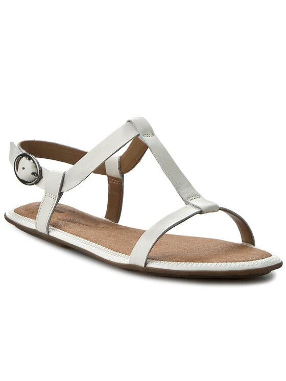 Clarks Sandali Clarks Risi Hop 261091504 Bianco