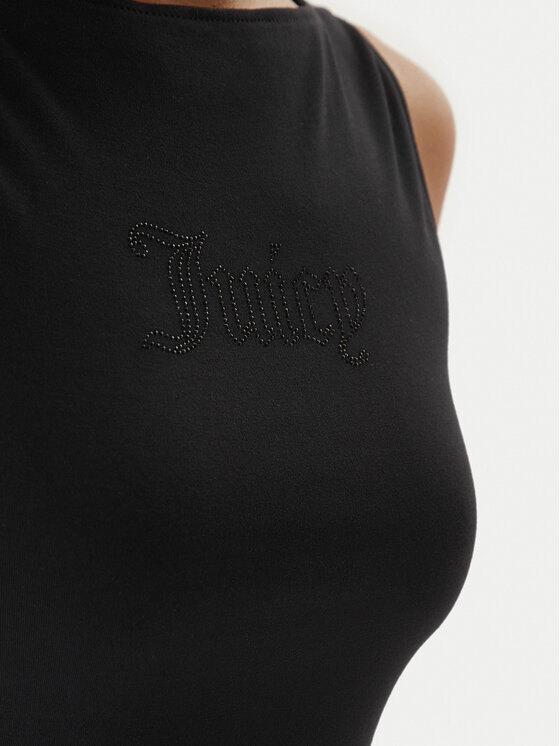 Juicy Couture Juicy Couture Φόρεμα καθημερινό Canyon JCWED225318 Μαύρο Slim Fit