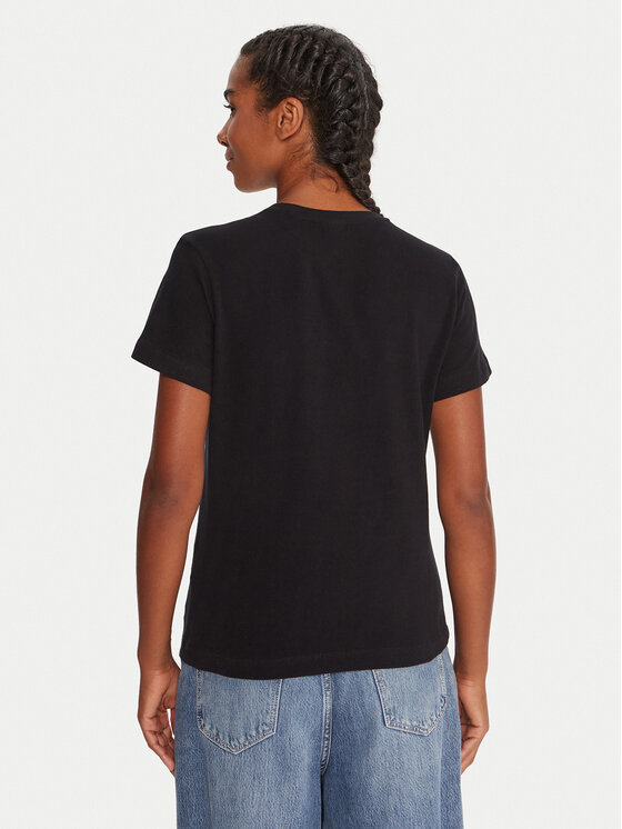 Guess Guess Camiseta V5BI02 KCBF1 Negro Regular Fit