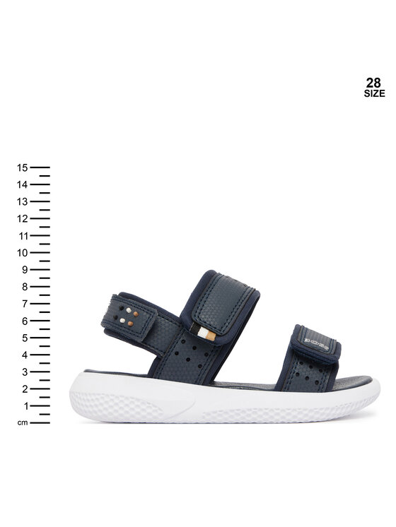 BOSS Sandale BOSS J52823 S Bleumarin