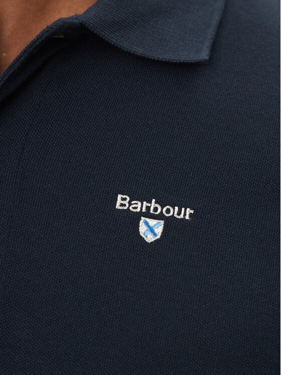 Barbour Barbour Polo majica Original Sports MML0358NY31 Mornarsko modra Tailored Fit