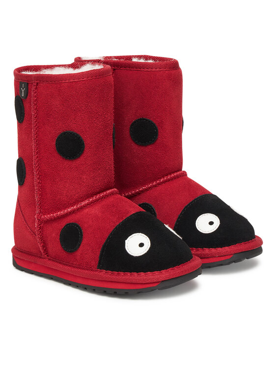 EMU Australia Sniego batai EMU Australia Lady Bird K10111 Raudona