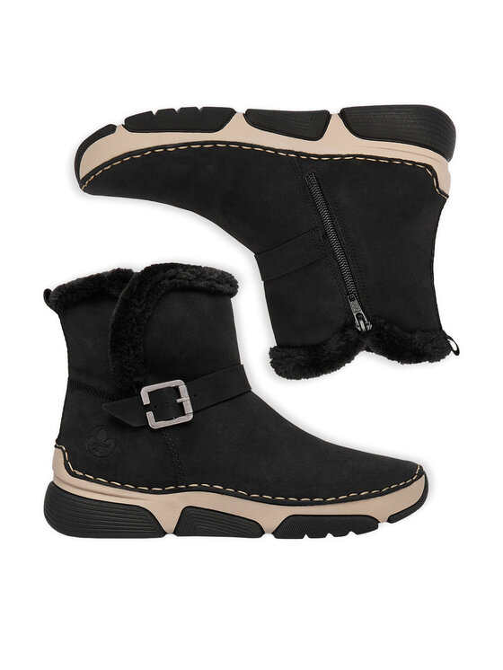 Rieker Botki Rieker CEO-45966-01 Czarny