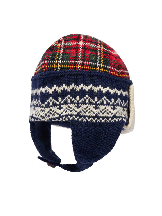 Polo Ralph Lauren Zestaw Czapka i Skarpety Polo Ralph Lauren Holiday Hat Boot Set 320B29055001 Granatowy