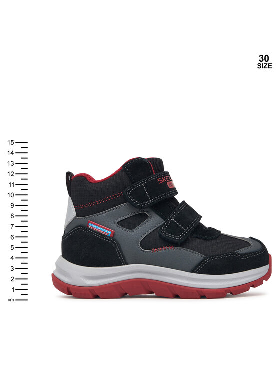 Skechers Trzewiki Skechers 406374L/BKRD Czarny