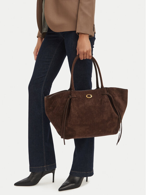Guess Дамска чанта Guess HWSG22 37230 Тъмнокафяв