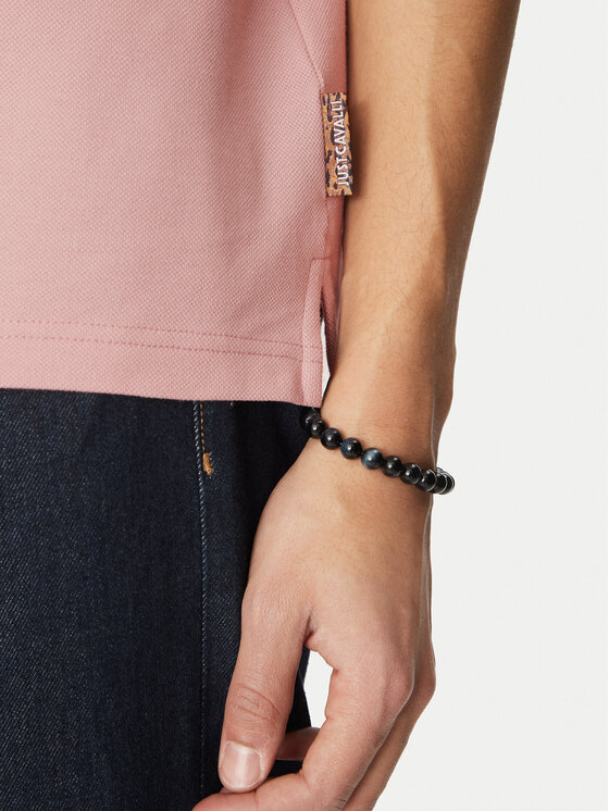 Just Cavalli Just Cavalli Поло 78OAGT01 Рожевий Regular Fit
