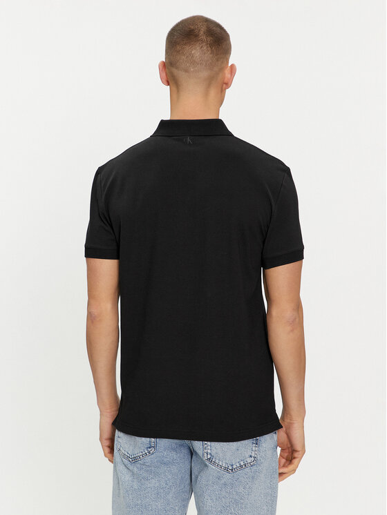 Calvin Klein Jeans Calvin Klein Jeans Polo Institutional J30J325495 Crna Regular Fit