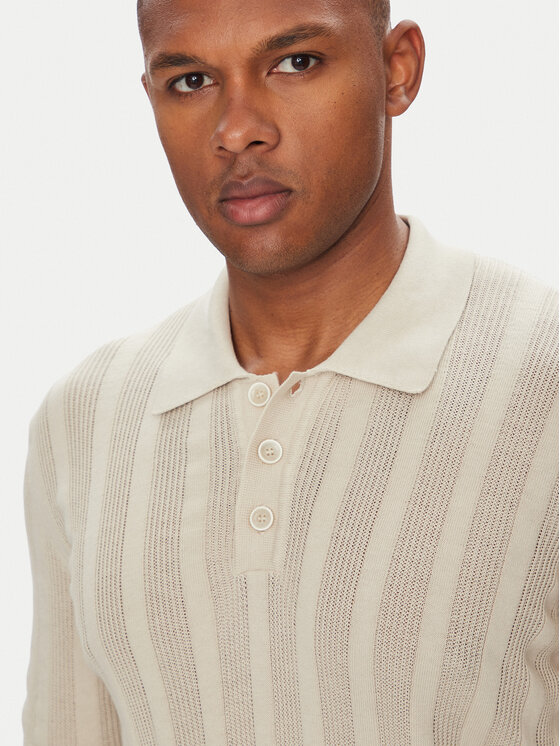 Baldessarini Baldessarini Polo B4 50024.5232 Bež Slim Fit
