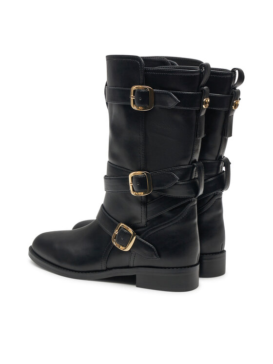 TWINSET Škornji TWINSET 242TGT072 Črna