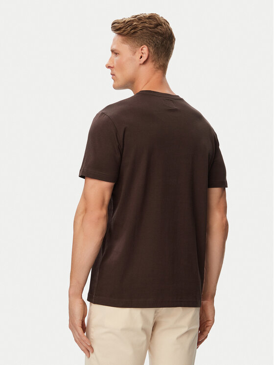 Beverly Hills Polo Club Beverly Hills Polo Club Футболка P-SS26M-TS414000 Коричневий Regular Fit