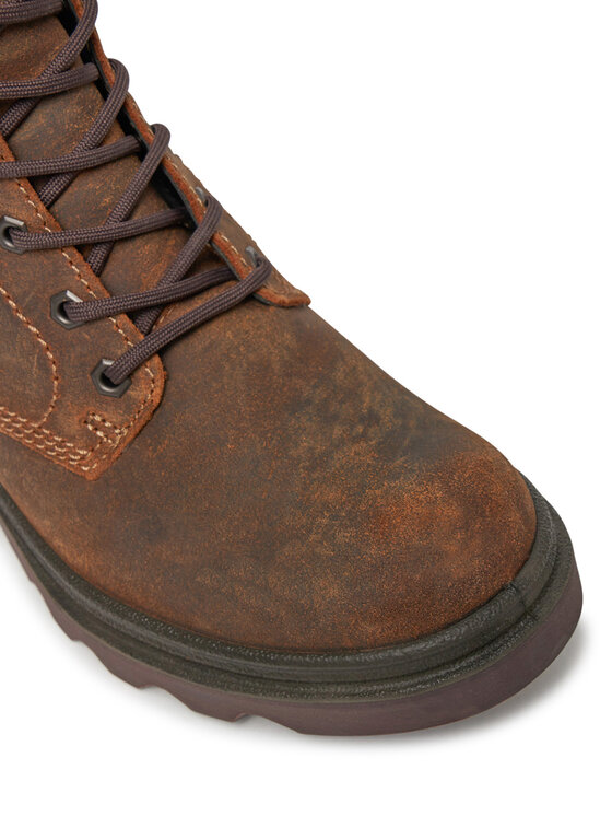 ECCO Trapery ECCO Grainer W 21472301034 Brązowy