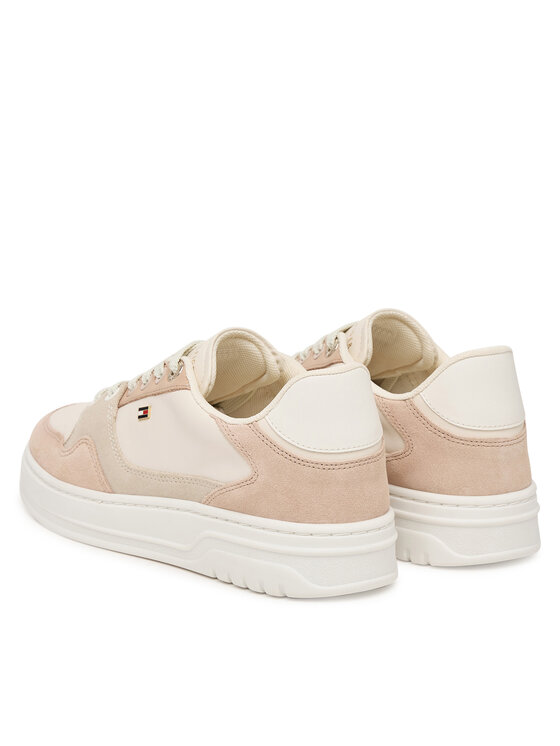 Tommy Hilfiger Sneakersy Tommy Hilfiger Court FW0FW09177 Écru