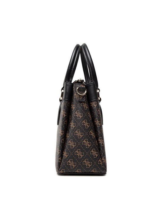Guess Geantă Guess Kastina 3 Compartment Satchel HWSG84 05060 Maro
