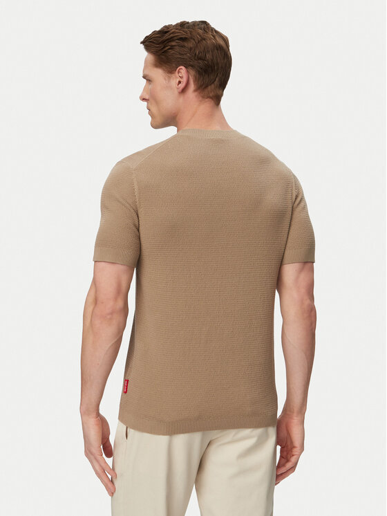JOOP! Jeans JOOP! Jeans Футболка Sandero 30101597 Світло-бежевий Regular Fit