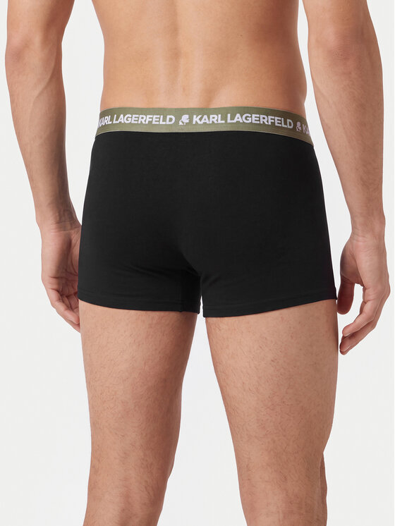 KARL LAGERFELD KARL LAGERFELD Conjunto de calzoncillos boxer B1M47030 Negro