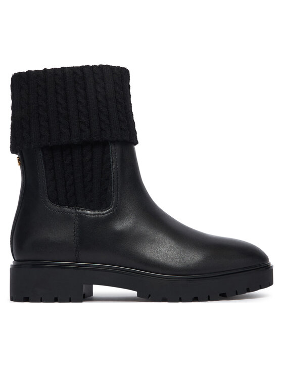 LAUREN RALPH LAUREN Členková obuv LAUREN RALPH LAUREN Allyson Cbl Bo Bte 802P17088001 Čierna