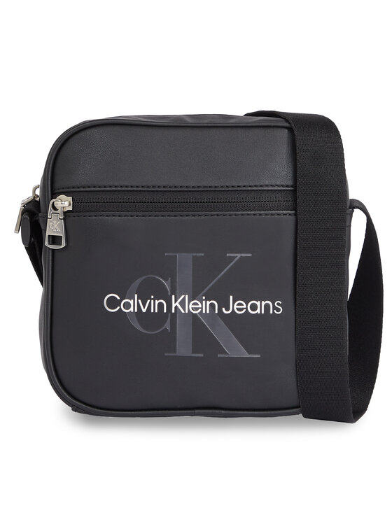 Calvin Klein Jeans Torbica za okrog pasu Calvin Klein Jeans Monogram Soft Sq Camerabag18 K50K511826 Črna