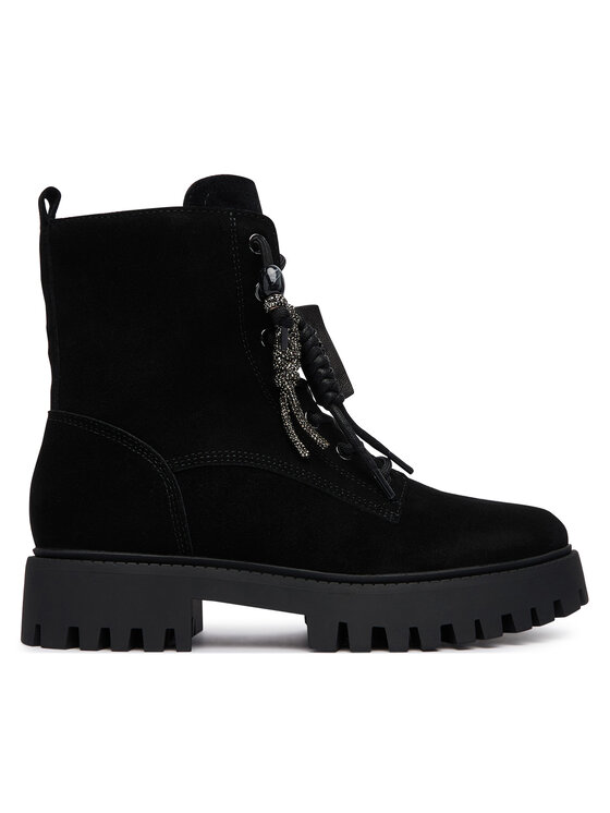 Guess Trapery Guess FLFFIZ SUE10 Czarny