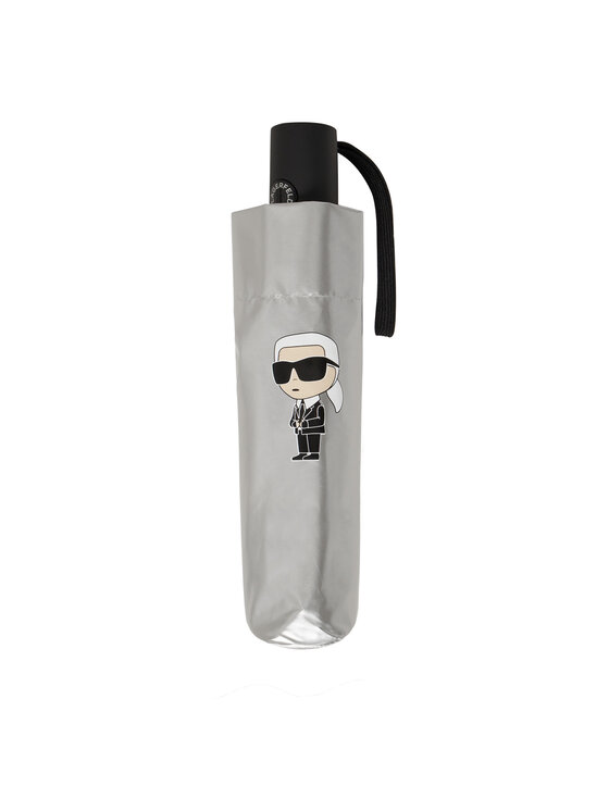 KARL LAGERFELD Dáždnik KARL LAGERFELD B4W50014 Strieborná