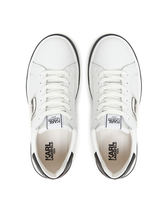 Karl Lagerfeld Kids Снікерcи Karl Lagerfeld Kids Z30380 S Білий