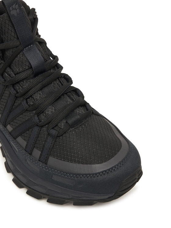 Jack Wolfskin Trekingová obuv Jack Wolfskin Wild Hike Texapore Mid W Černá