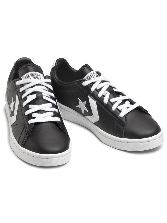Converse Superge Converse Pro Leather Ox 167238C Črna