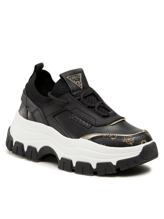 Guess Sneakersy Guess Braydin FL8BYD SMF12 Čierna
