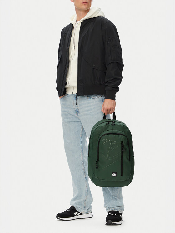 Quiksilver Plecak Quiksilver WBEO-QUIK-RH-001-10 Zielony ciemny