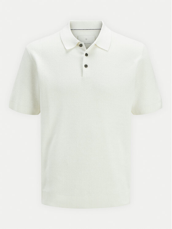 Jack & Jones Jack & Jones Поло Cooper 12271483 Білий Regular Fit