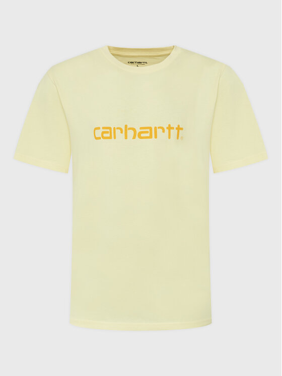 Carhartt WIP Carhartt WIP T-Shirt Script I031047 Κίτρινο Regular Fit