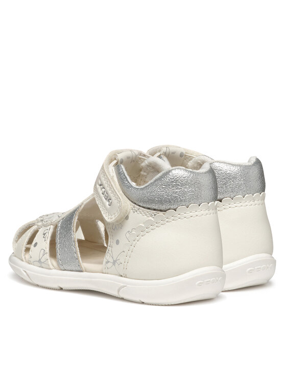 Geox Sandały Geox B Sandal Zapito B556FA 000BC C0007 Biały