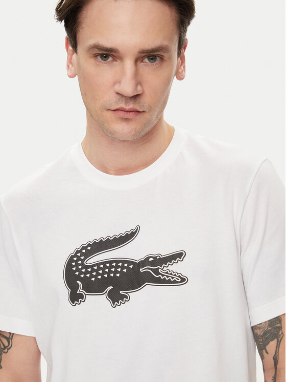Lacoste Lacoste Футболка TH2042 Білий Regular Fit