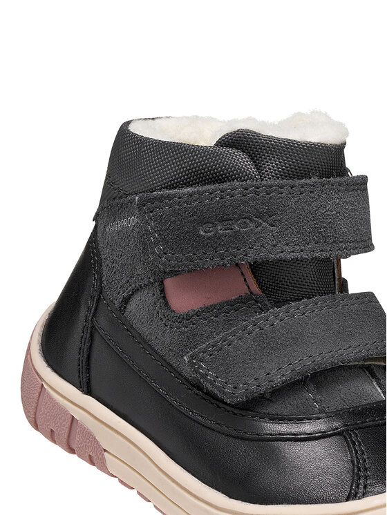Geox Ботуши Geox B Omar Girl Wpf B462LC 04322 C0005 S Черен