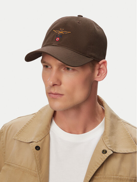 Aeronautica Militare Бейсболка Aeronautica Militare 261HA1246UCT02261 Темно-коричневий