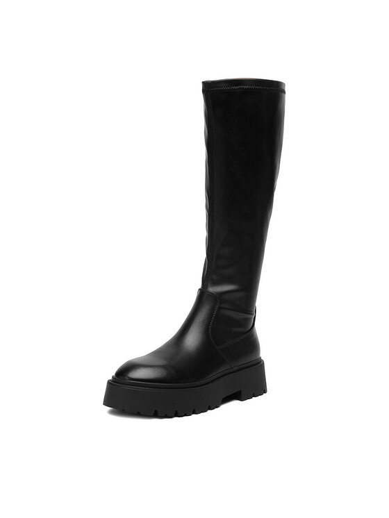 DeeZee Kozačky DeeZee CEO-HY8008S-5 Černá