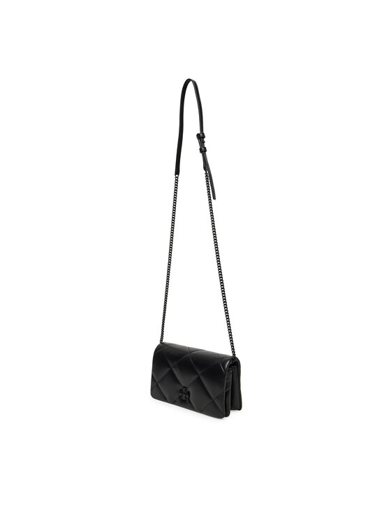 Tory Burch Дамска чанта Tory Burch Kira Diamond 170622 Черен