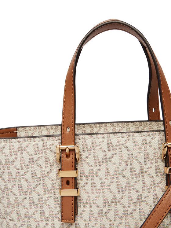 MICHAEL Michael Kors Дамска чанта MICHAEL Michael Kors 32S6GQNC0L Кремав
