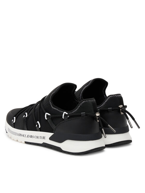 Versace Jeans Couture Снікерcи Versace Jeans Couture 79YA3SA6 ZS915 Чорний