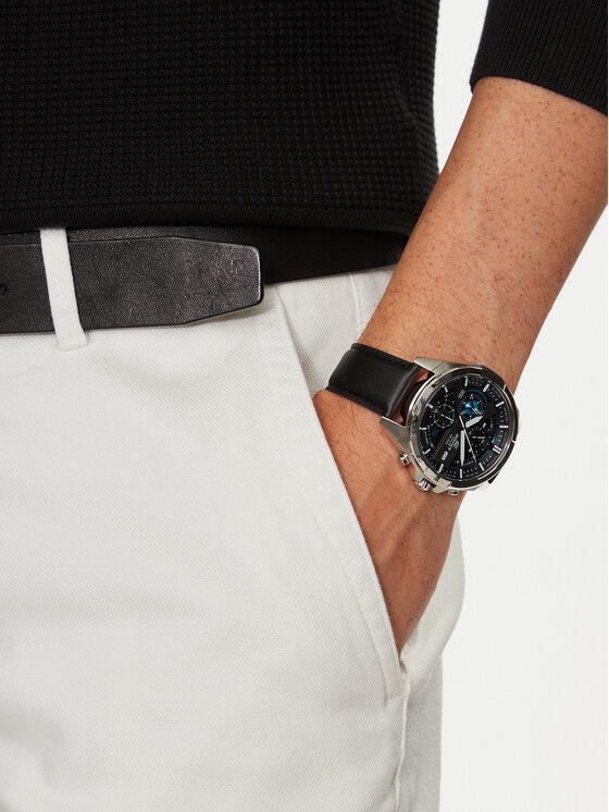 Casio Pulkstenis Casio Edifice EFR-556L-1AVUEF Melns