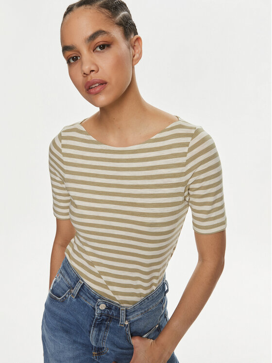 Marc O'Polo Marc O'Polo Majica 402 2196 51333 Zelena Slim Fit