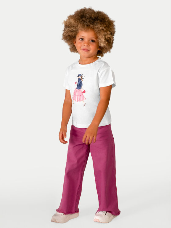 Mayoral Mayoral Camiseta 3011 Blanco Regular Fit