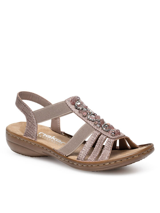 Rieker Sandali Rieker 60818-31 Roza